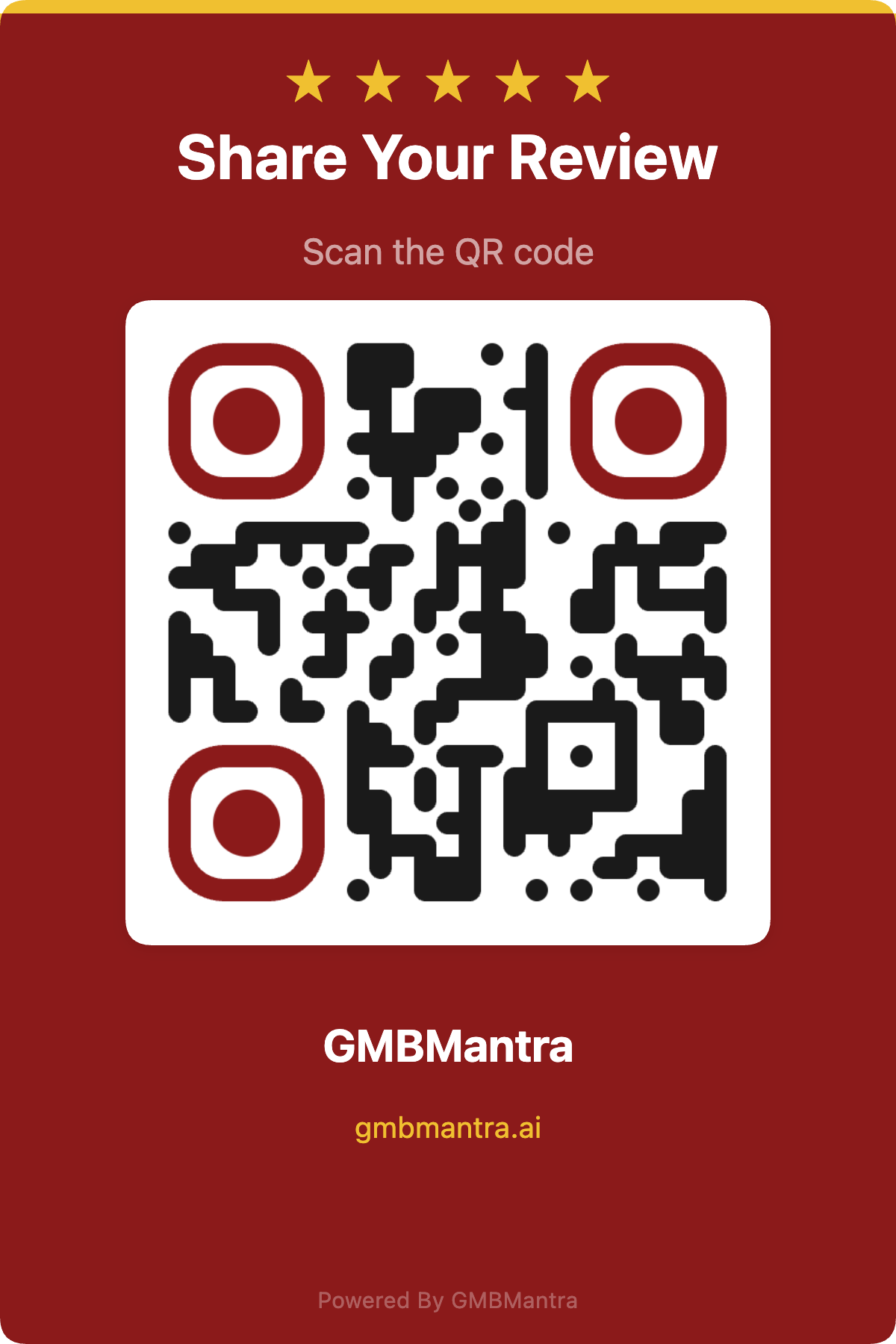 sunflower-red QR standee